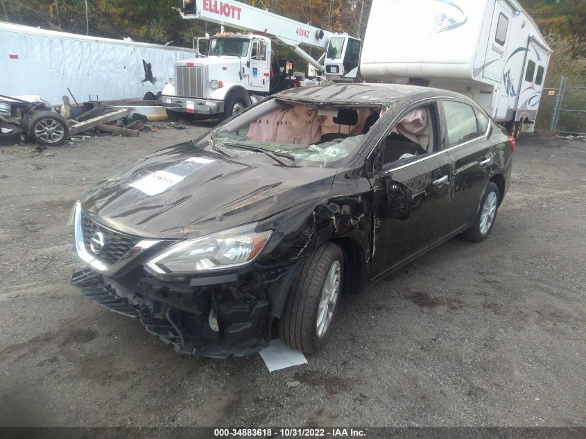 2019 NISSAN SENTRA SV 3N1AB7AP7KY420157
