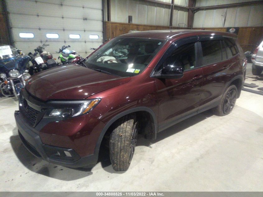 2019 HONDA PASSPORT SPORT 5FNYF8H20KB016354