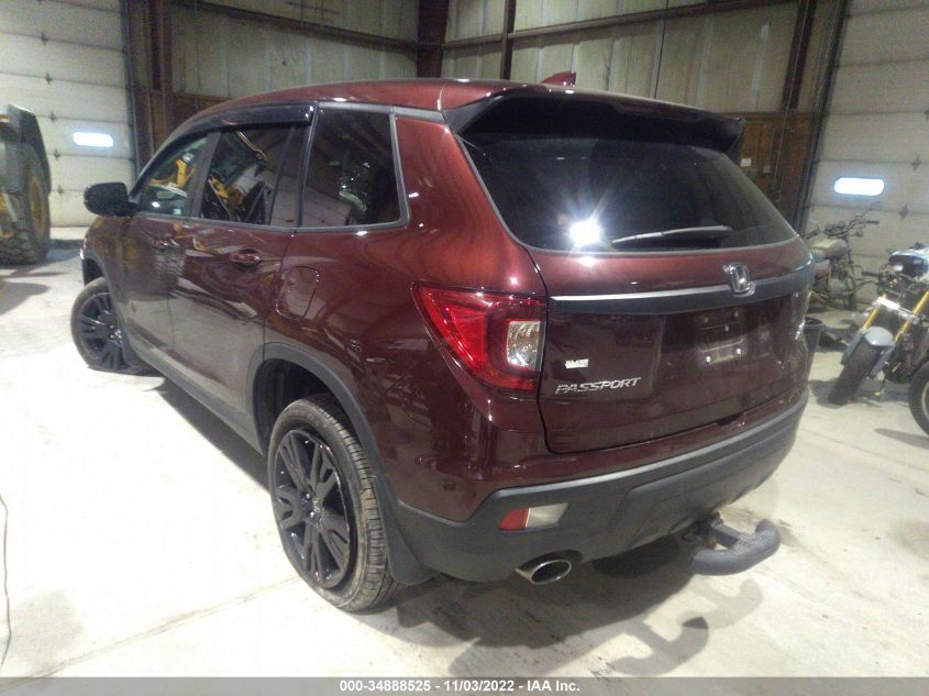 2019 HONDA PASSPORT SPORT 5FNYF8H20KB016354