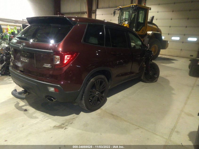 2019 HONDA PASSPORT SPORT 5FNYF8H20KB016354