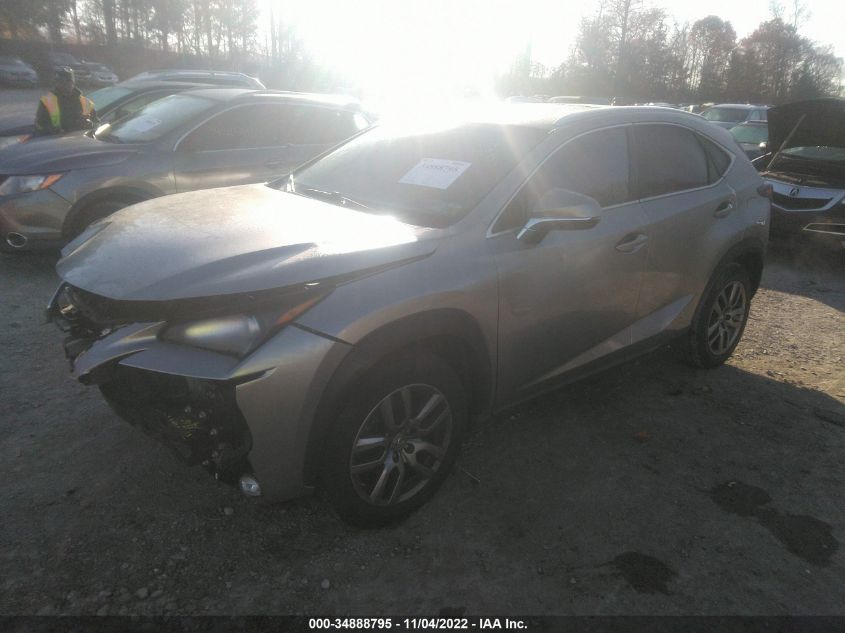 2016 LEXUS NX 200T JTJBARBZ4G2089220