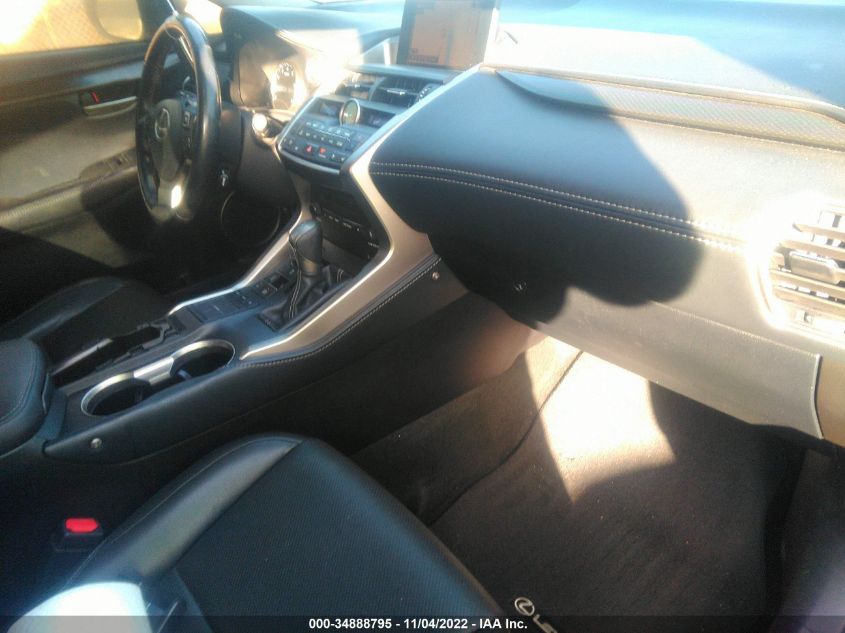 2016 LEXUS NX 200T JTJBARBZ4G2089220