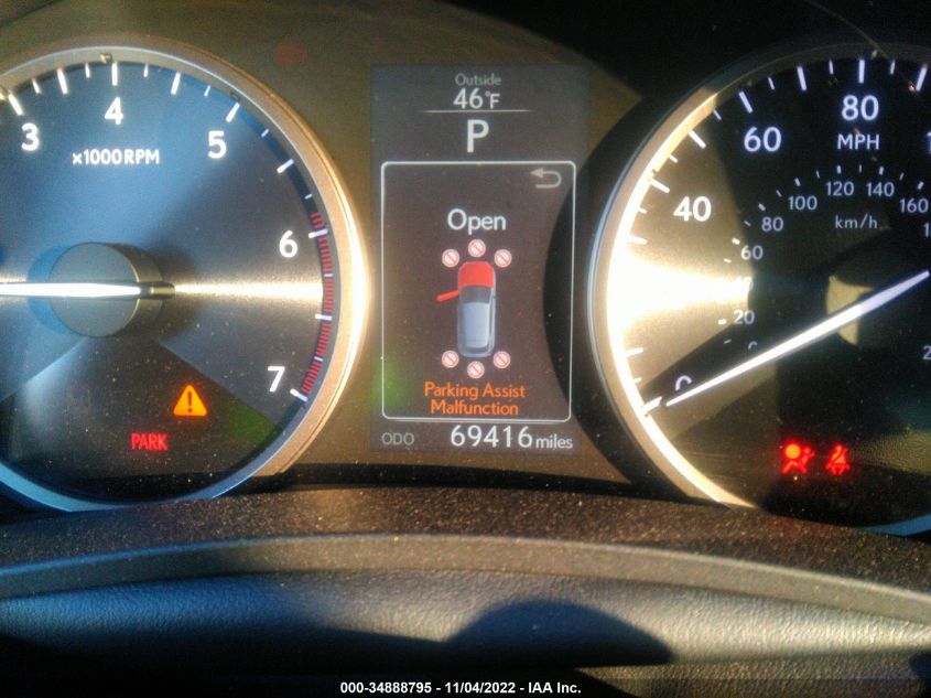 2016 LEXUS NX 200T JTJBARBZ4G2089220