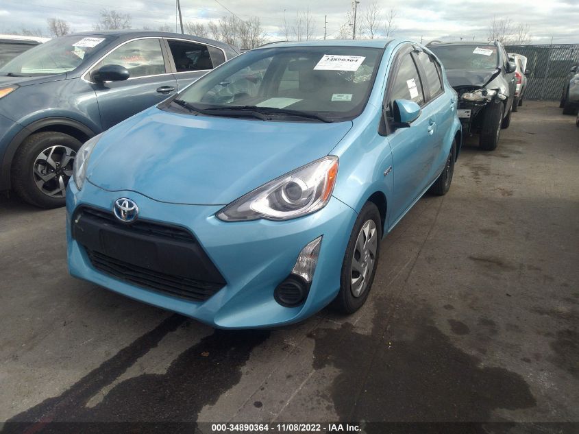 2015 TOYOTA PRIUS C ONE/TWO/THREE/FOUR JTDKDTB38F1105006