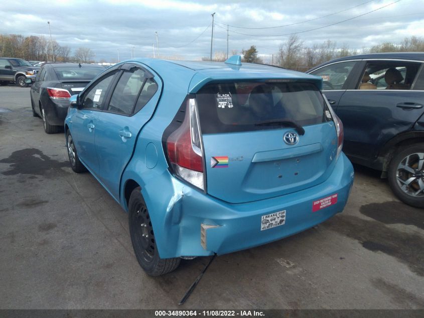2015 TOYOTA PRIUS C ONE/TWO/THREE/FOUR JTDKDTB38F1105006