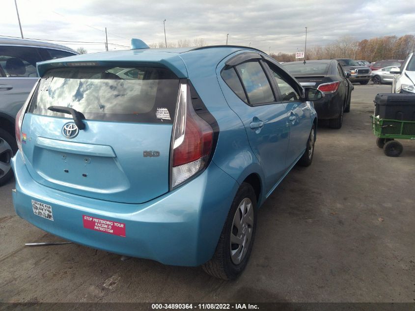 2015 TOYOTA PRIUS C ONE/TWO/THREE/FOUR JTDKDTB38F1105006