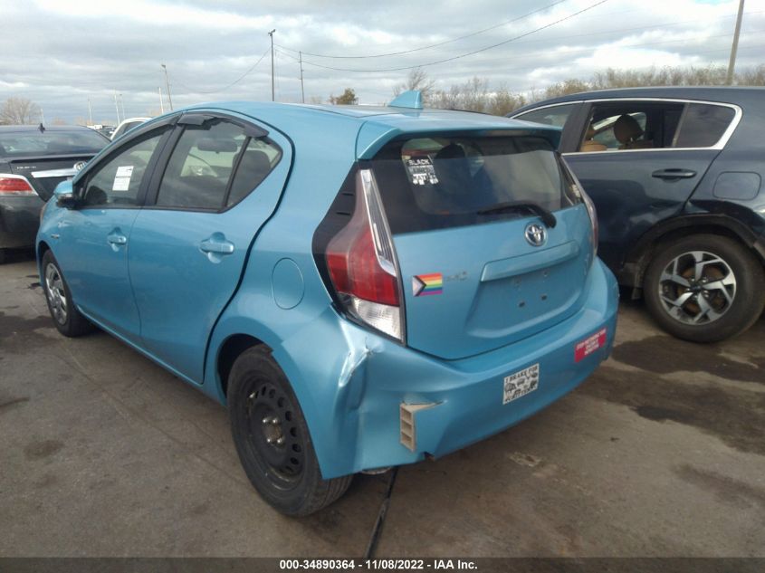2015 TOYOTA PRIUS C ONE/TWO/THREE/FOUR JTDKDTB38F1105006