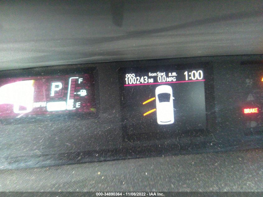 2015 TOYOTA PRIUS C ONE/TWO/THREE/FOUR JTDKDTB38F1105006