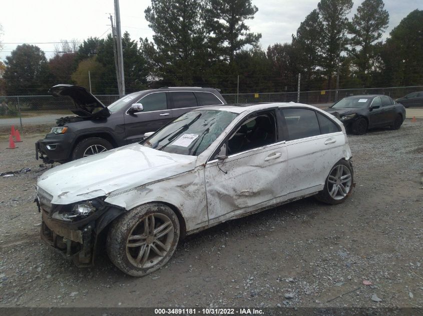 2013 MERCEDES-BENZ C-CLASS C 250 WDDGF4HB6DR287765