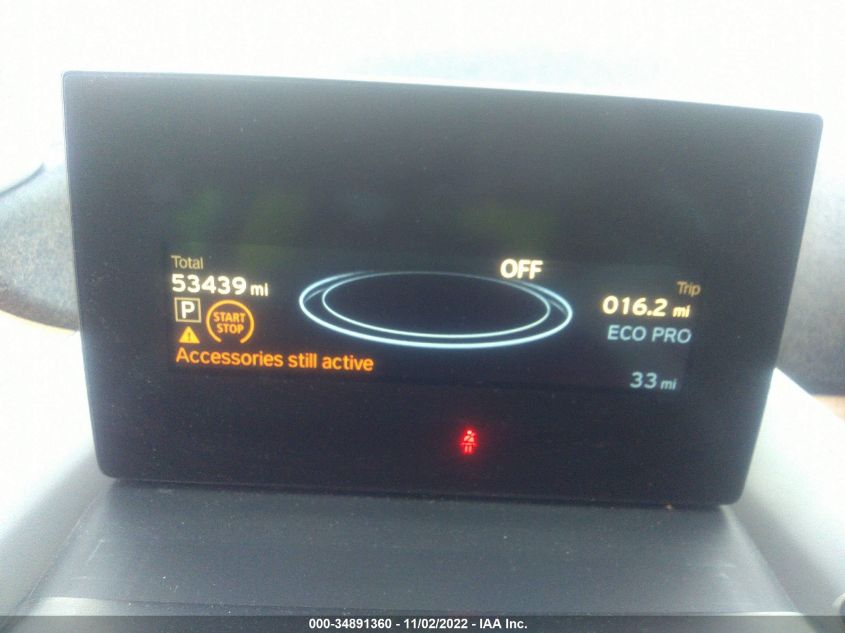 2014 BMW I3 WBY1Z4C50EV277331
