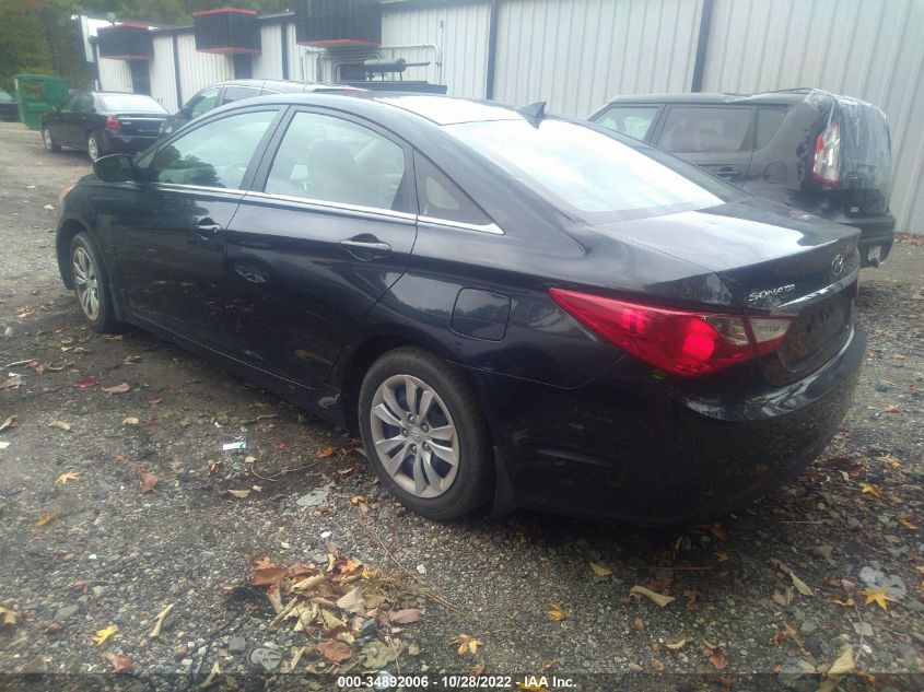 VIN 5NPEB4AC2DH539454 2013 HYUNDAI SONATA no.3