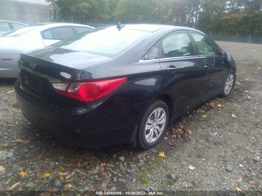 VIN 5NPEB4AC2DH539454 2013 HYUNDAI SONATA no.4