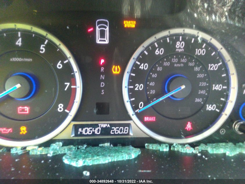 2013 HONDA CROSSTOUR EX-L 5J6TF1H51DL001884
