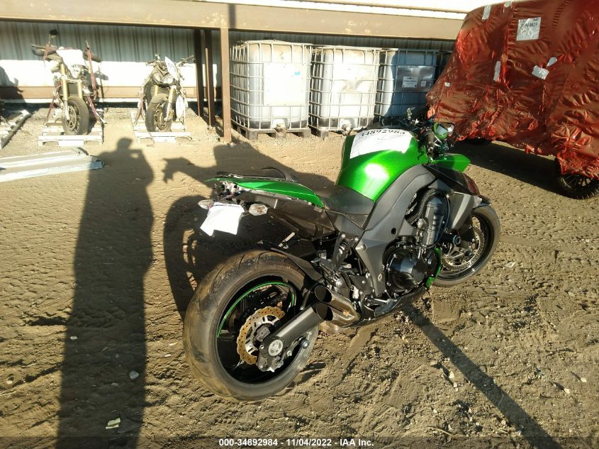 2013 KAWASAKI ZR1000 D - JKAZRCD16DA035170
