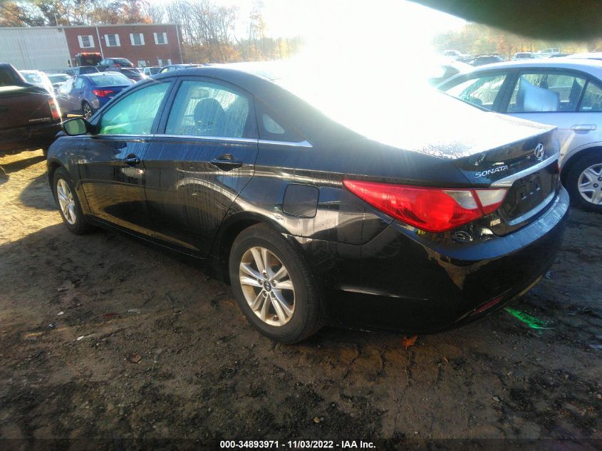 VIN 5NPEB4ACXDH768934 2013 HYUNDAI SONATA no.3