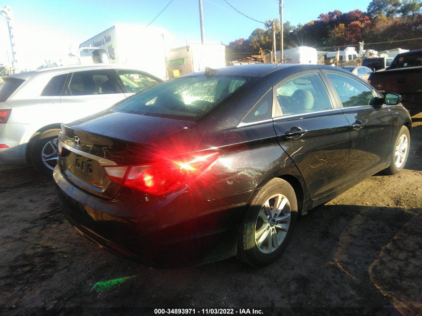 VIN 5NPEB4ACXDH768934 2013 HYUNDAI SONATA no.4