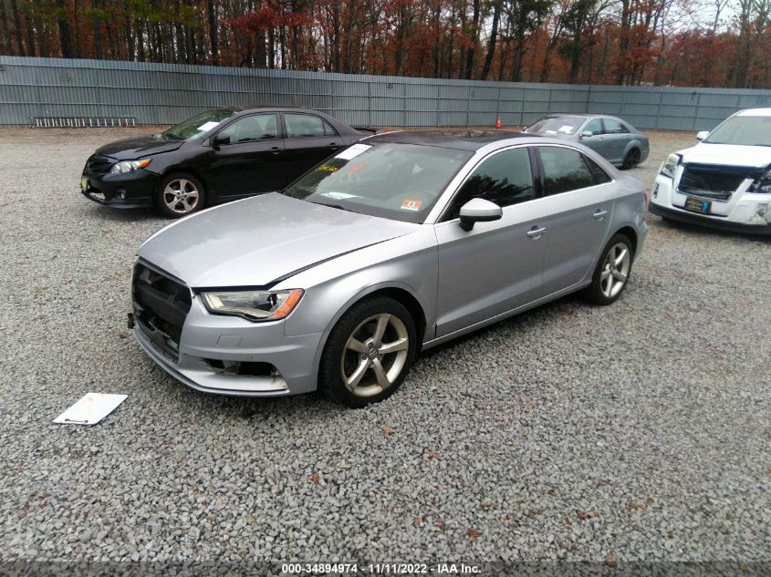 2015 AUDI S3/A3 2.0T PREMIUM WAUBFGFF3F1065596