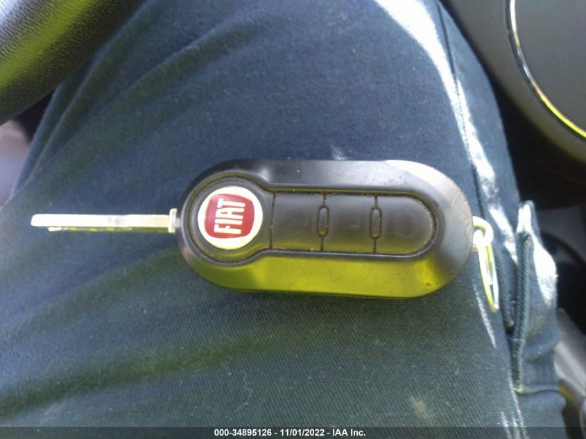 2013 FIAT 500E BATTERY ELECTRIC 3C3CFFGE5DT681589