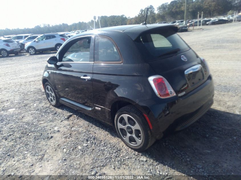 2013 FIAT 500E BATTERY ELECTRIC 3C3CFFGE5DT681589