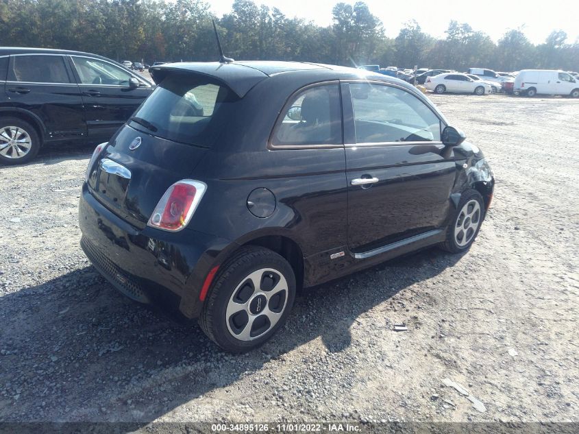 2013 FIAT 500E BATTERY ELECTRIC 3C3CFFGE5DT681589