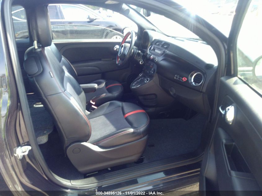 2013 FIAT 500E BATTERY ELECTRIC 3C3CFFGE5DT681589