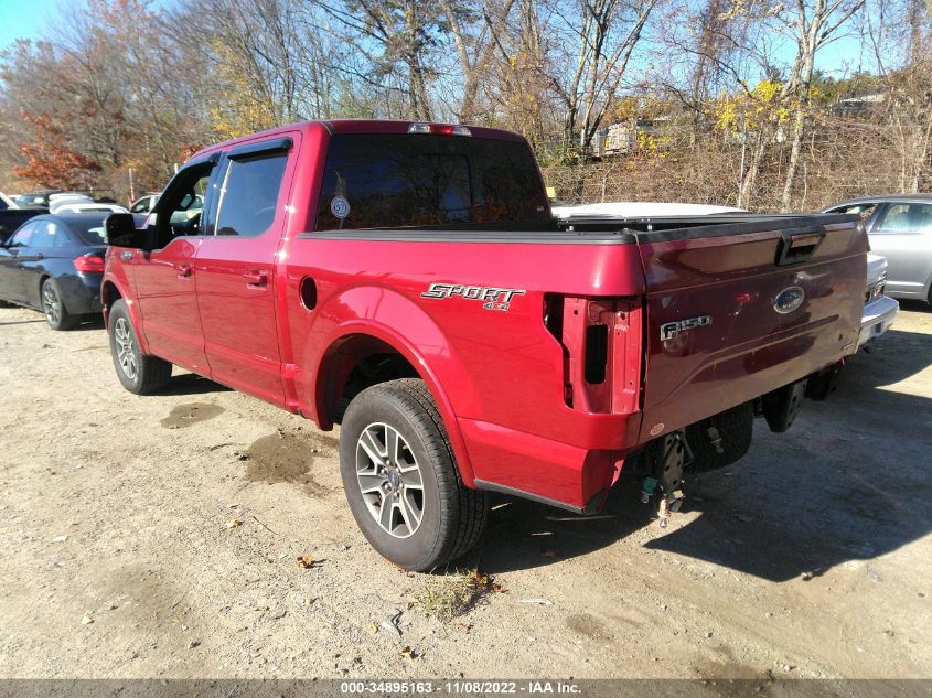 2015 FORD F-150 XLT/XL/LARIAT/PLATINUM 1FTEW1EF7FFC66225