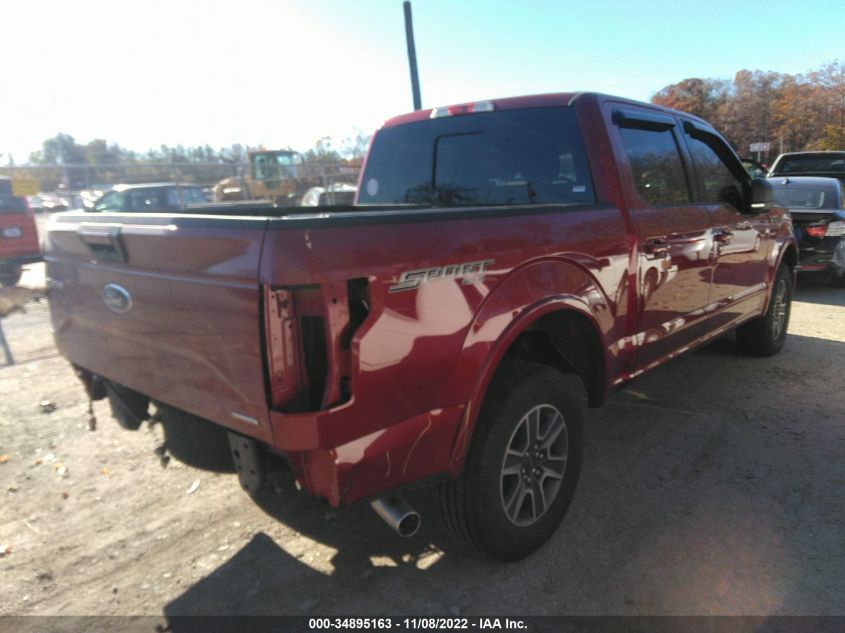 2015 FORD F-150 XLT/XL/LARIAT/PLATINUM 1FTEW1EF7FFC66225