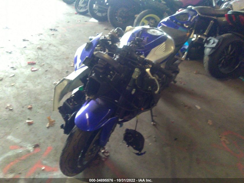2007 HONDA CBR600 RR JH2PC400X7M012289