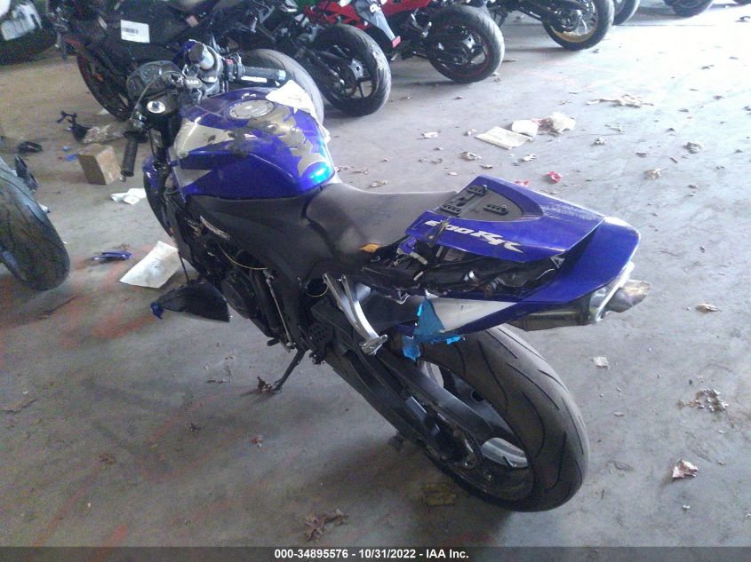 2007 HONDA CBR600 RR JH2PC400X7M012289