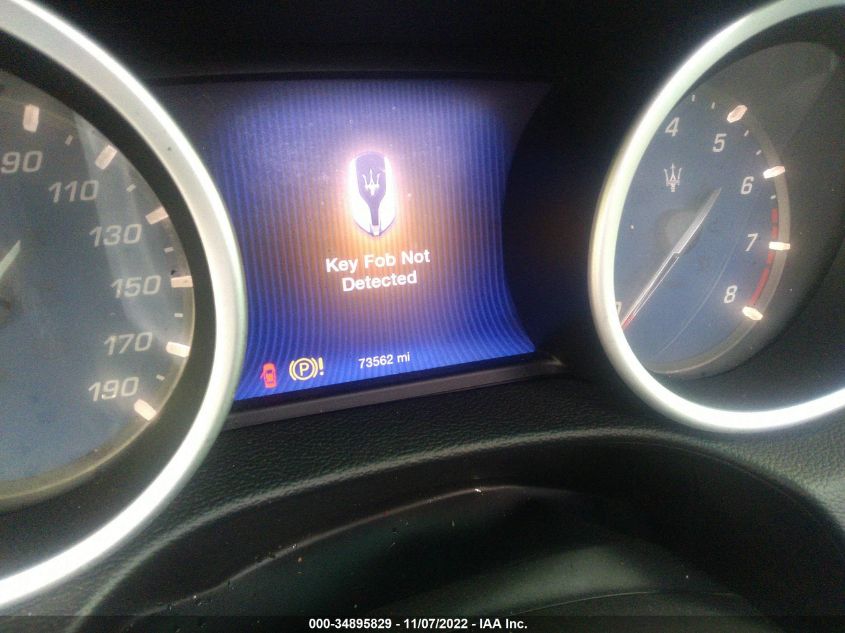 2014 MASERATI GHIBLI ZAM57XSA3E1101031