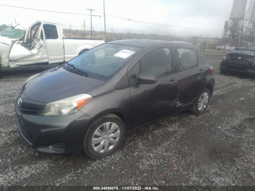 2013 TOYOTA YARIS LE JTDKTUD35DD571655