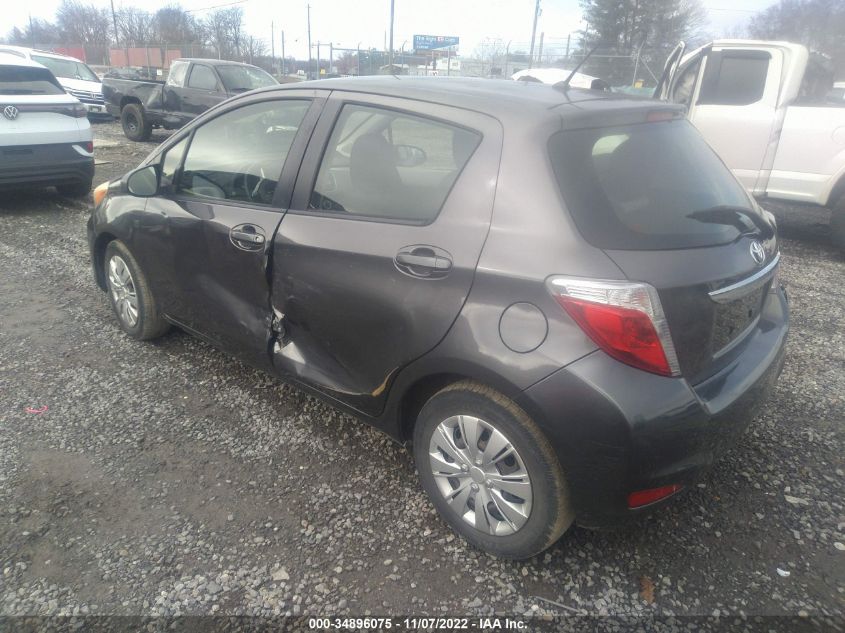2013 TOYOTA YARIS LE JTDKTUD35DD571655