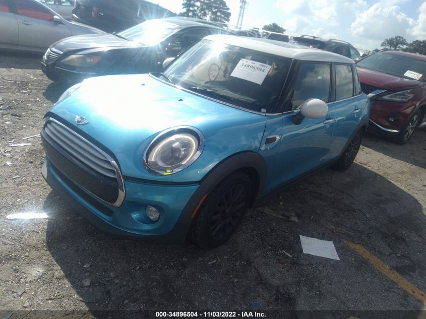2015 MINI COOPER HARDTOP 4 DOOR WMWXS5C5XFT829692