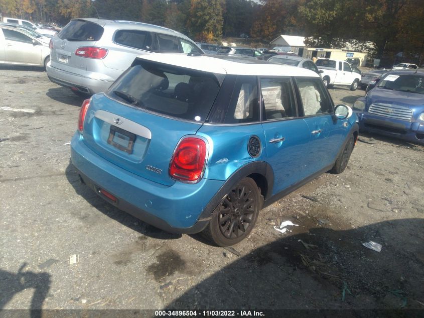 2015 MINI COOPER HARDTOP 4 DOOR WMWXS5C5XFT829692