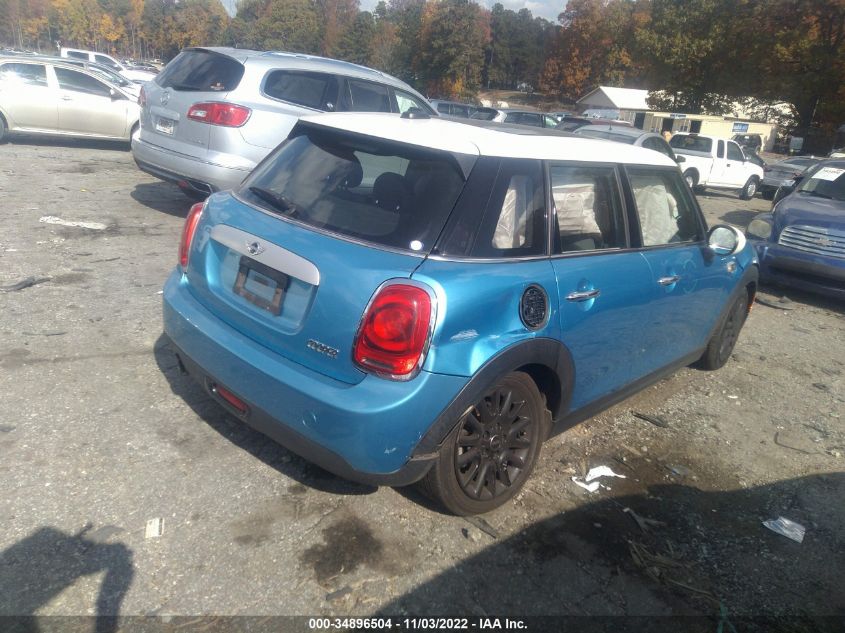 2015 MINI COOPER HARDTOP 4 DOOR WMWXS5C5XFT829692