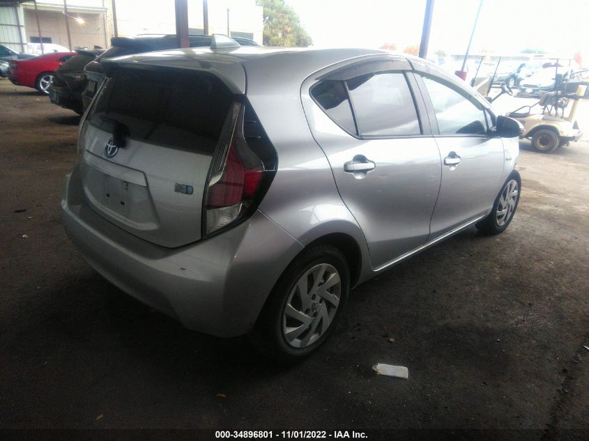 2015 TOYOTA PRIUS C ONE/TWO/THREE/FOUR JTDKDTB37F1105191