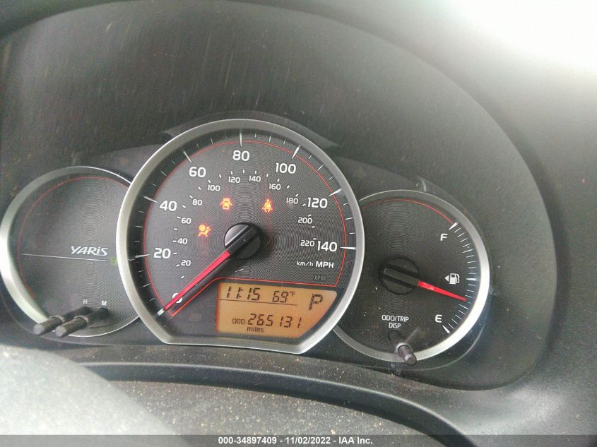 2014 TOYOTA YARIS L/LE VNKKTUD36EA009418
