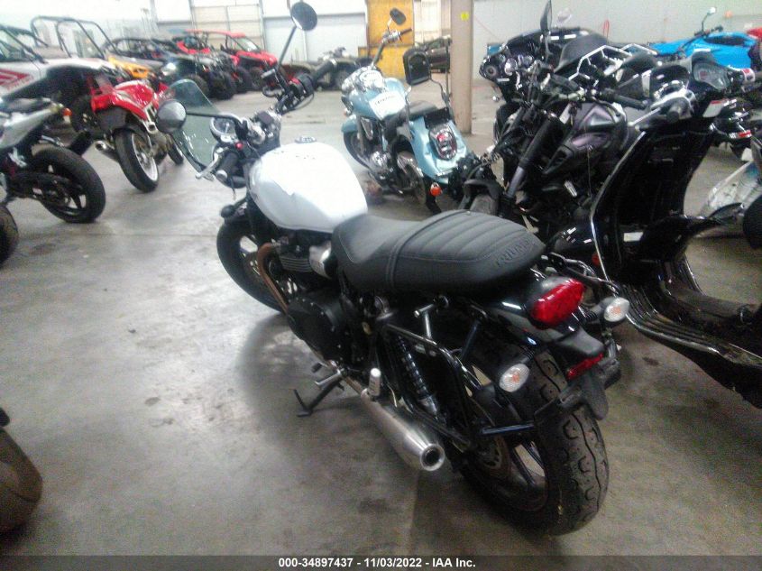 2018 TRIUMPH MOTORCYCLE STREET TWIN SMTD31GN8JT866384