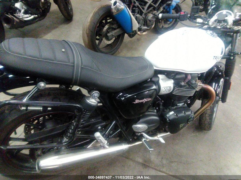 2018 TRIUMPH MOTORCYCLE STREET TWIN SMTD31GN8JT866384