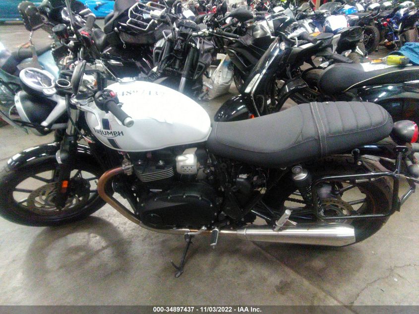 2018 TRIUMPH MOTORCYCLE STREET TWIN SMTD31GN8JT866384