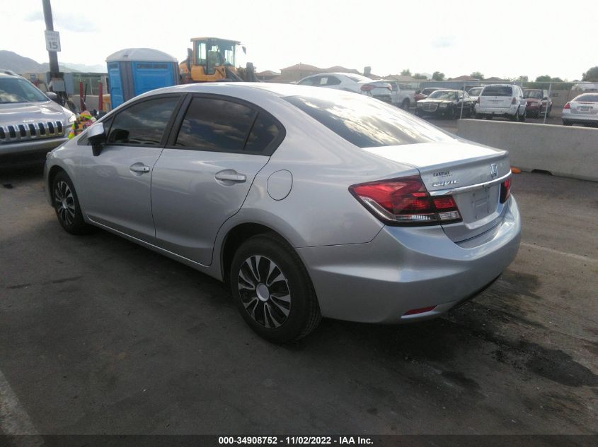 2013 HONDA CIVIC SDN LX 19XFB2F50DE289879