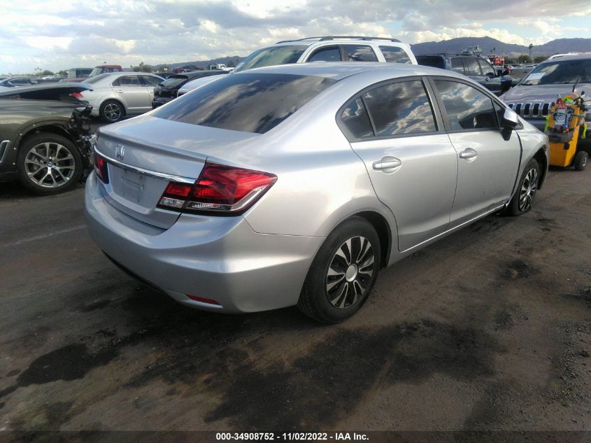 2013 HONDA CIVIC SDN LX 19XFB2F50DE289879