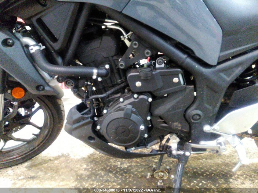 2021 YAMAHA MT-03 MH3RH20Y0MK004515