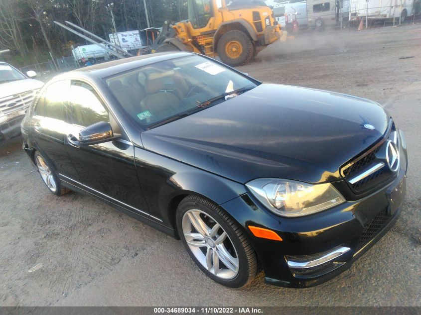 2013 MERCEDES-BENZ C-CLASS C 300 - WDDGF8AB4DG113013