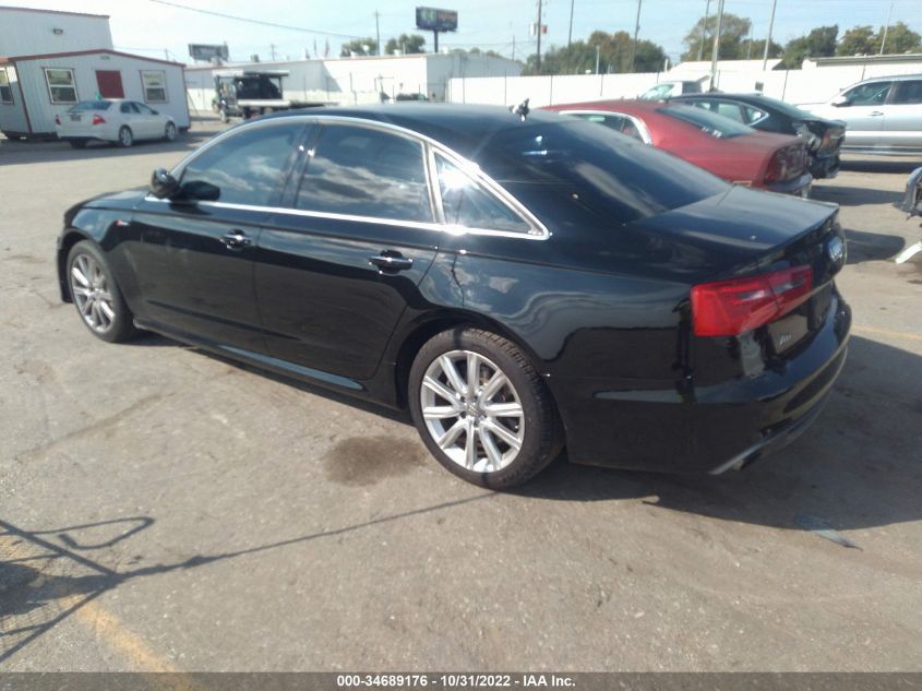 2015 AUDI A6 3.0T PREMIUM PLUS WAUFGAFC8FN015061