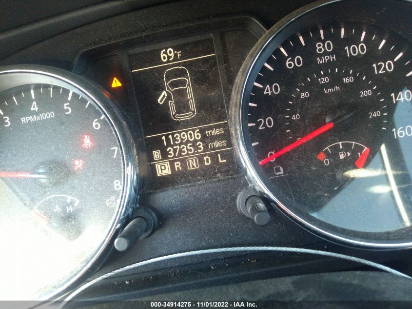 2015 NISSAN ROGUE SELECT S JN8AS5MT0FW164276