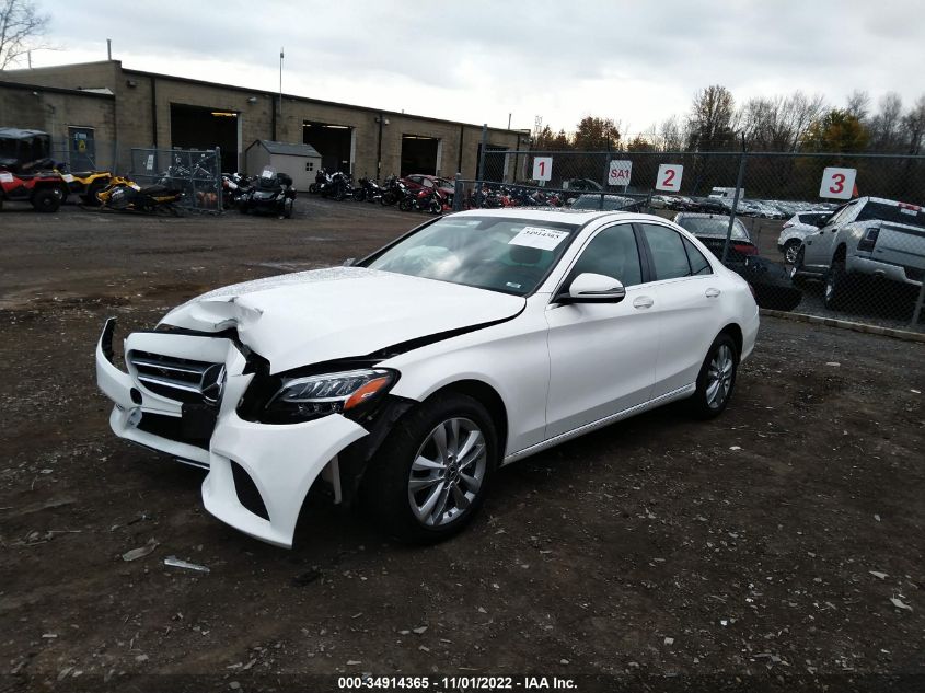 VIN 55SWF8EB7KU305466 2019 MERCEDES-BENZ C-CLASS C 300
