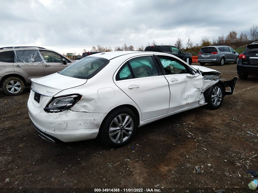 VIN 55SWF8EB7KU305466 2019 MERCEDES-BENZ C-CLASS C 300