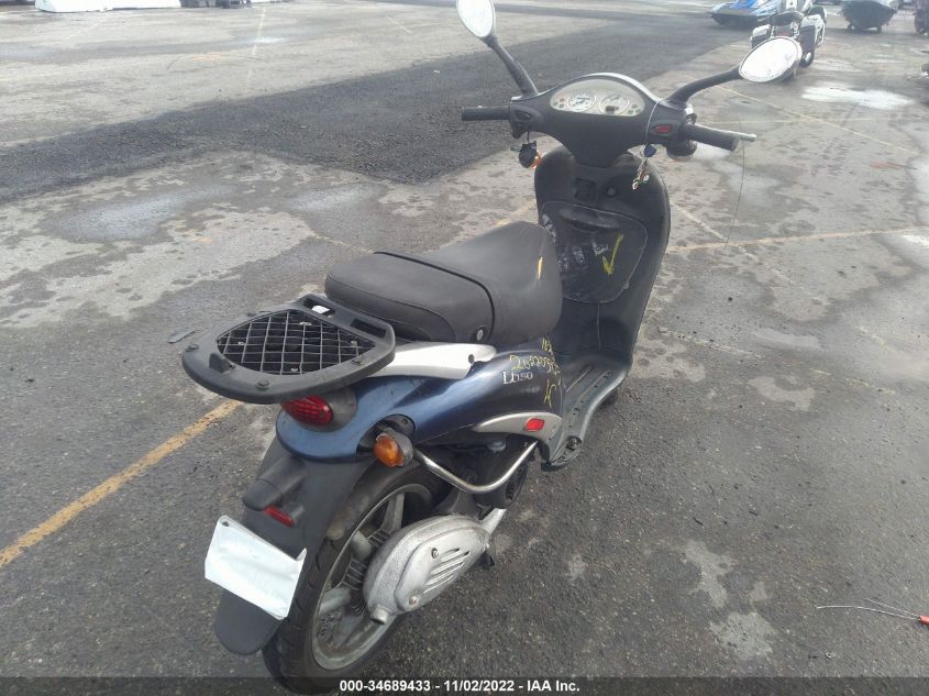 2003 PIAGGIO LT 150 ZAPM228F835001449