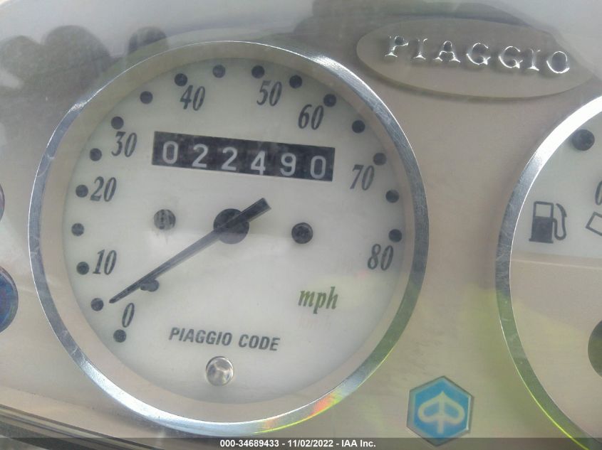 2003 PIAGGIO LT 150 ZAPM228F835001449